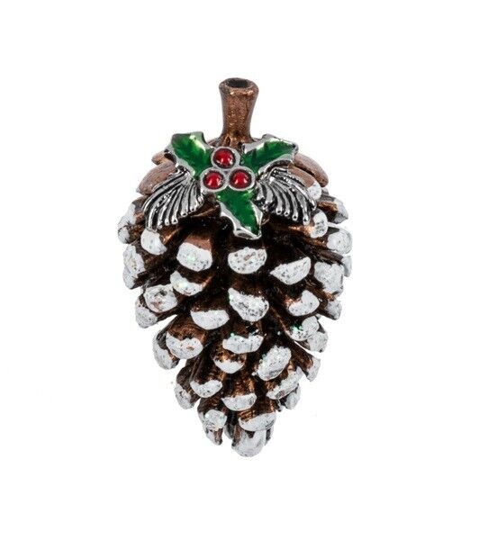 Tiny Winter Pinecone